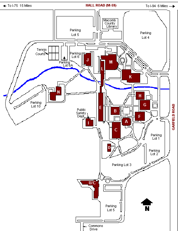 Map To Macomb Community College